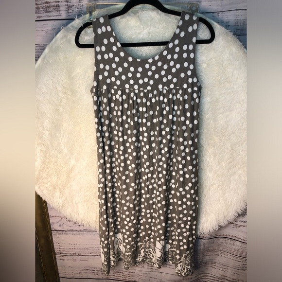 Multicolored Grey and White Sleeveless Sheath Midi Dress size 6 NWOT - Picture 10 of 13